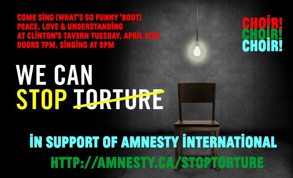 C!C!C! e Amnesty International contro la tortura