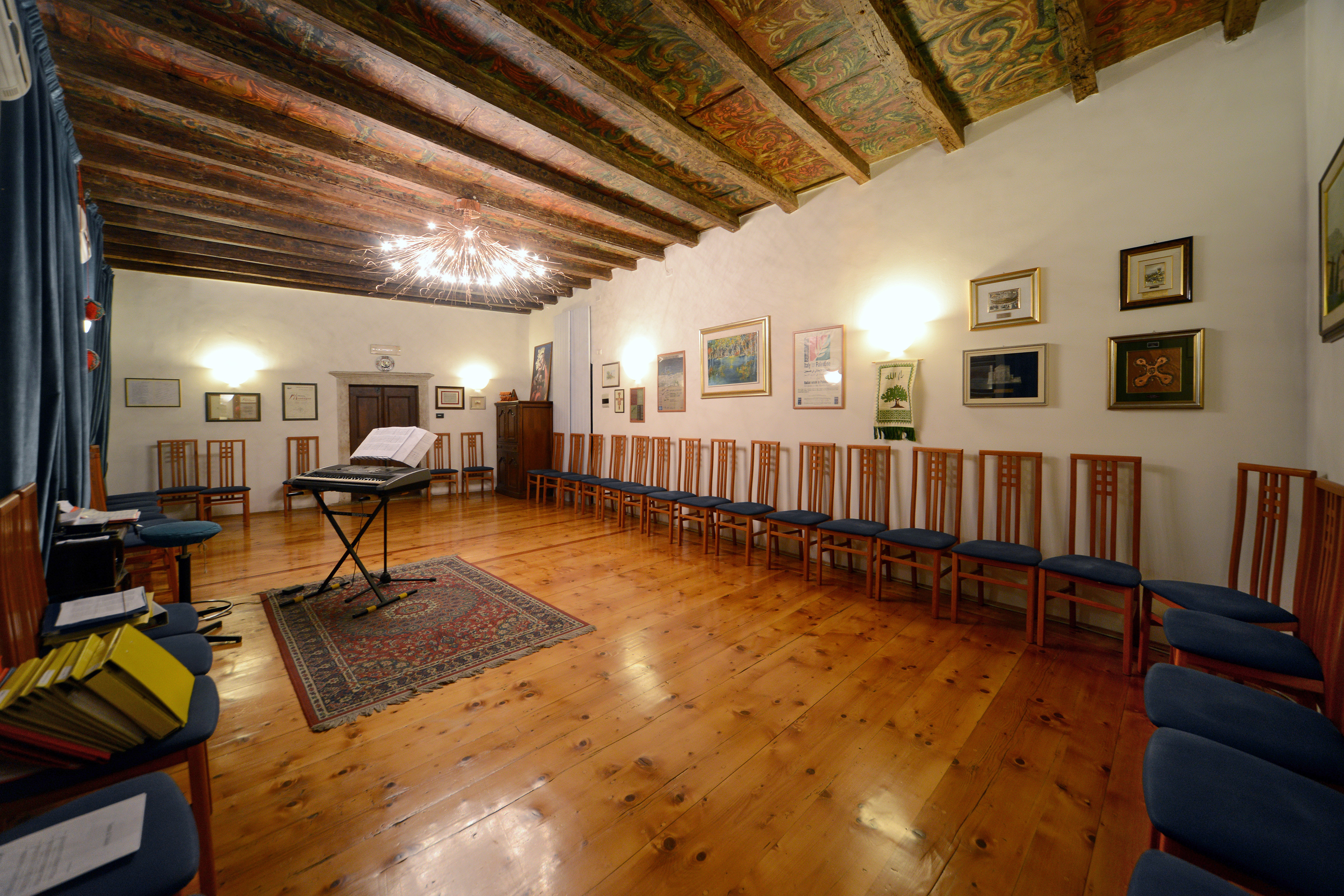 La sede del Coro S.Ilario (foto di Florio Badocchi).